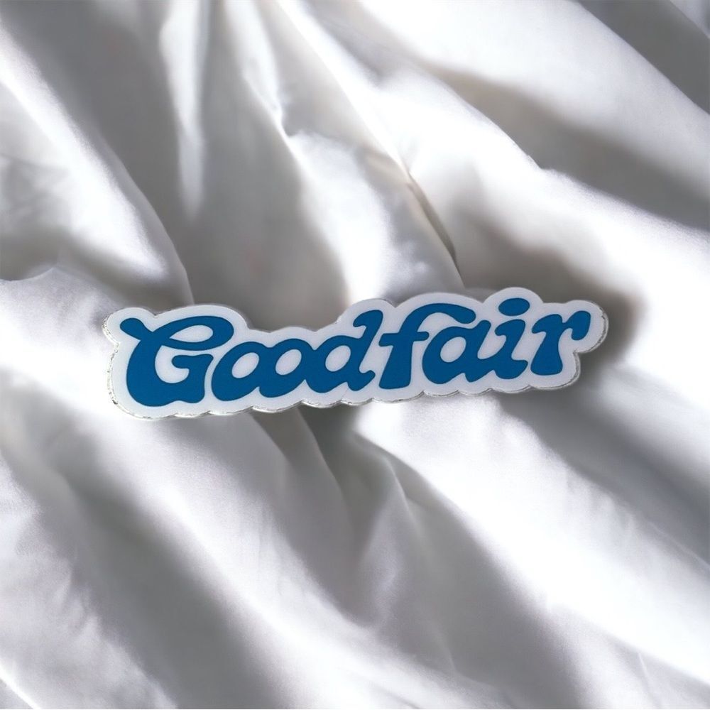 NWT Goodfair Logo Sticker
